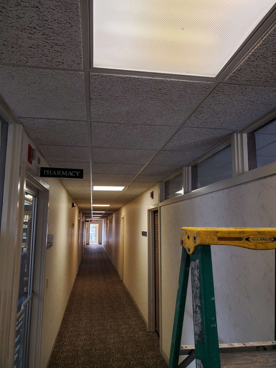 Hallway Lighting Upgrade by IFX Electric serving Highland Park, Illinois