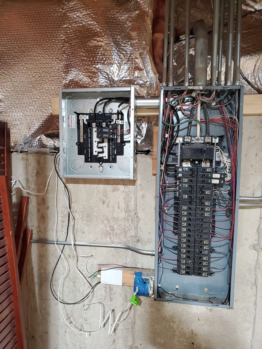 Residential Electrical Panel Upgrade by IFX Electric serving Lake Zurich, Illinois