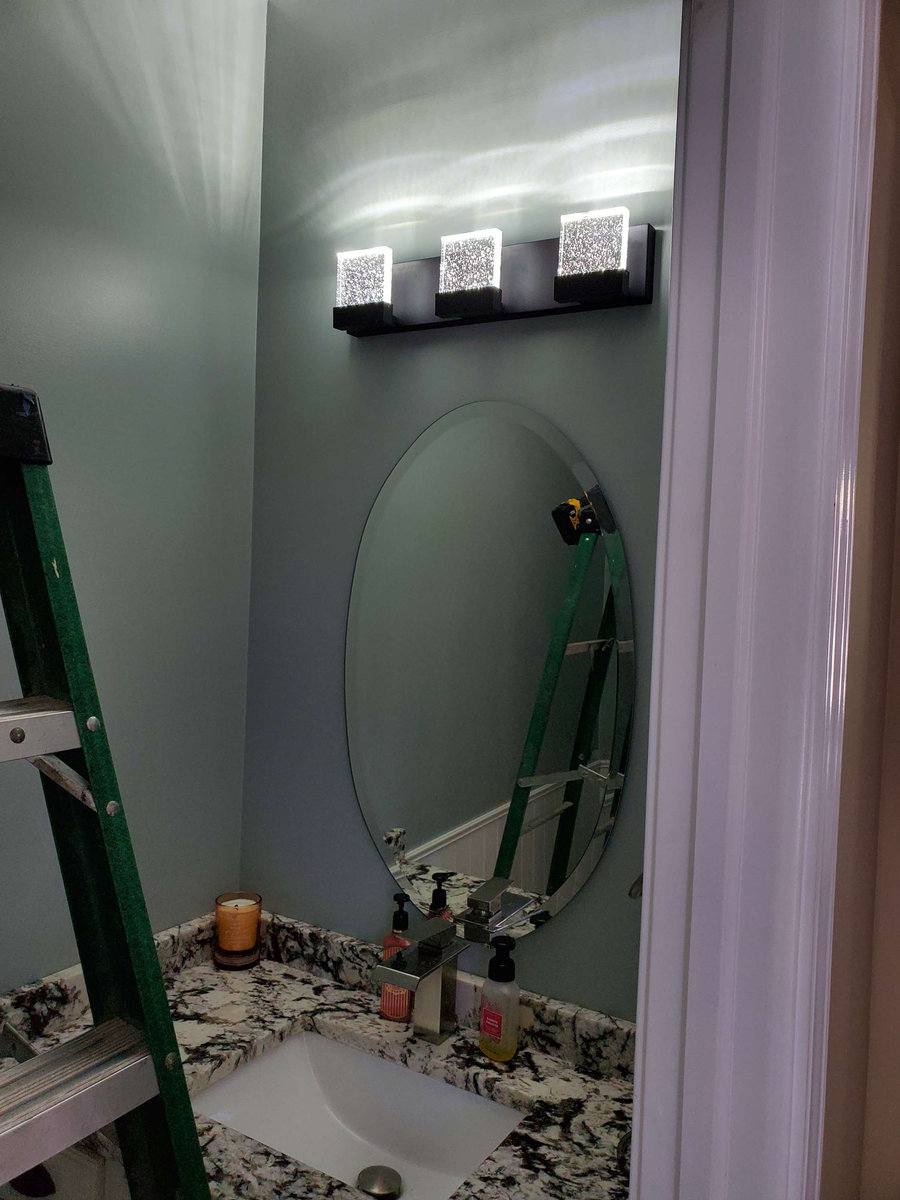 Bathroom Vanity Lighting by IFX Electric serving Arlington Heights, Illinois